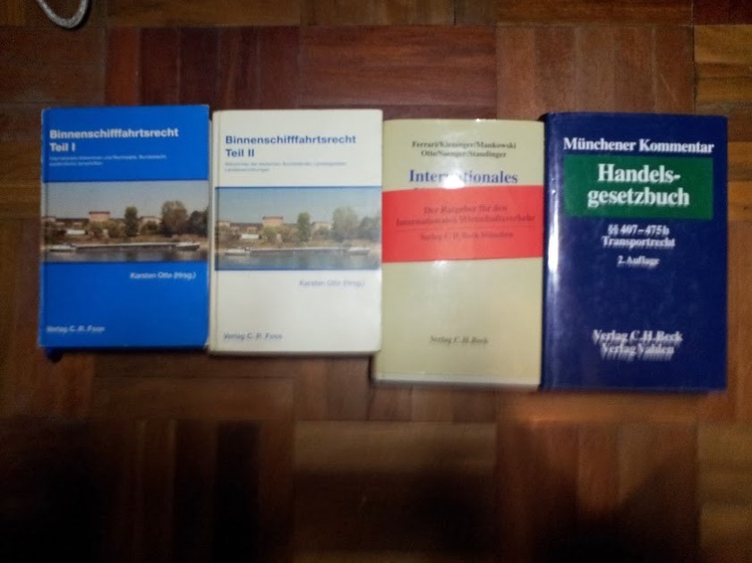 ОП Право внутрішнього судноплавства. Література проф. К. Отте