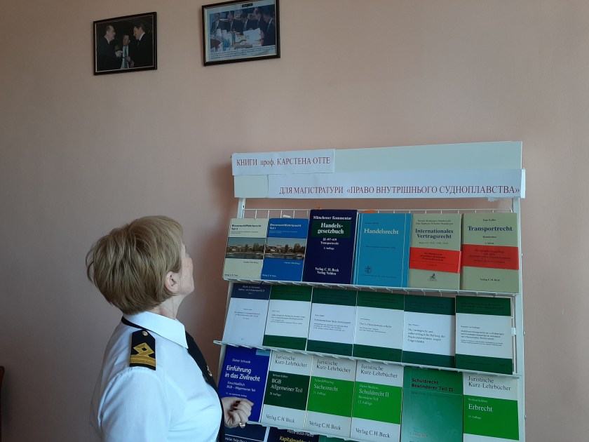 Огляд нових надходжень від проф. К.Отте - по праву внутрішнього судноплавства